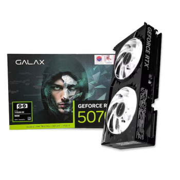 GALAX 지포스 그래픽카드 RTX5070 Ti BLACK 2X OC D7 16GB