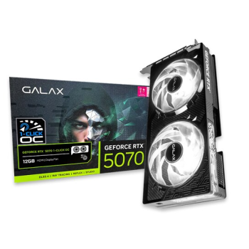GALAX 지포스 그래픽카드 RTX5070 BLACK OC D7 12GB