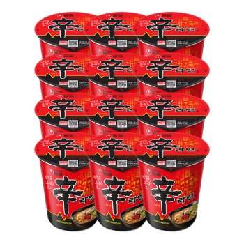 농심) 신라면 65g, 12개
