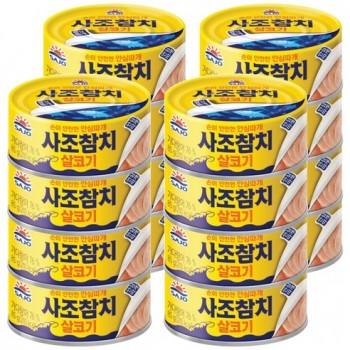 사조참치 안심따개 85g 16개