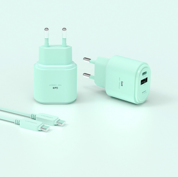 액티몬 가정용 고속충전기 PD  20W+18W (C+USB포트)(C to C)