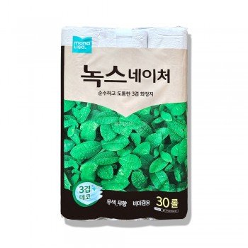 모나리자 녹스 네이처 3겹 25m 30롤 x 1개