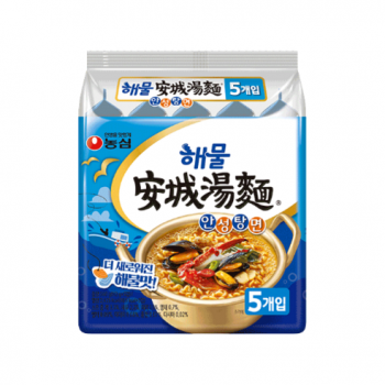 농심 안성탕면 해물맛 112g
